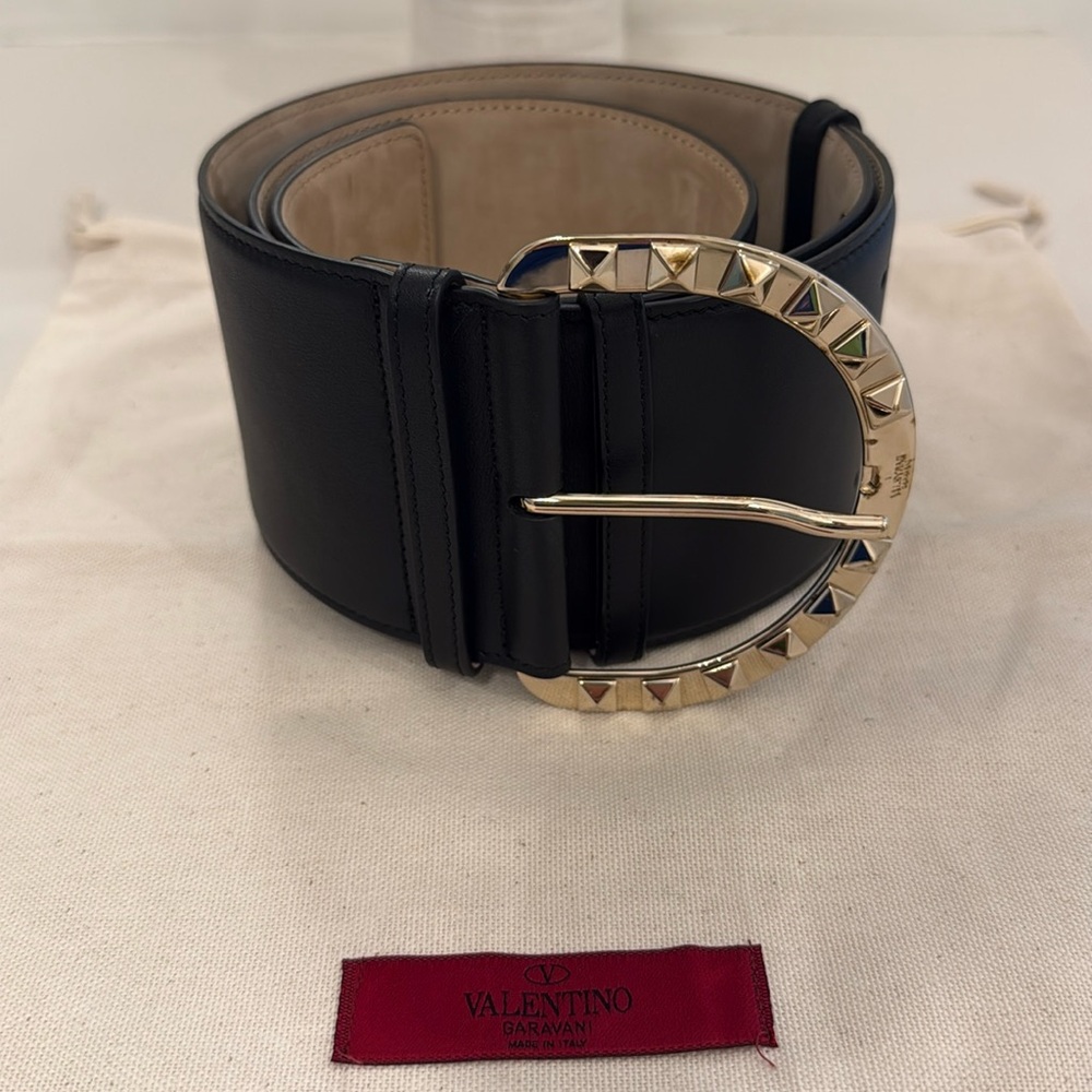 Valentino wide belt